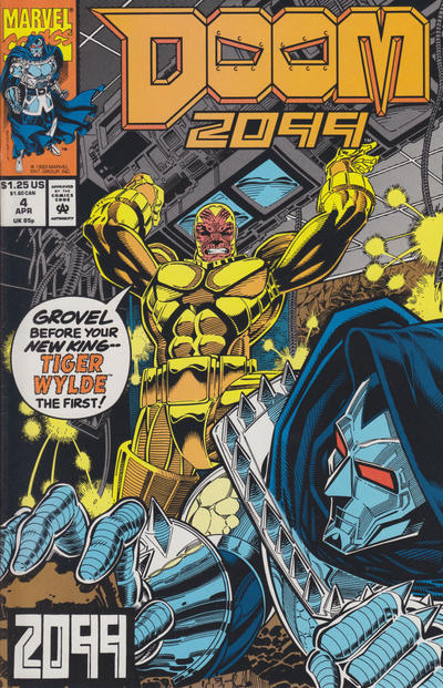 Doom 2099 1993 #4 Direct ed. - back issue - $5.00