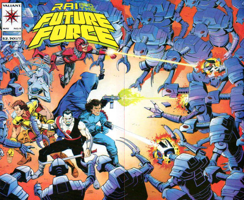 Rai and the Future Force 1993 #9 Regular Edition - back issue - $3.00
