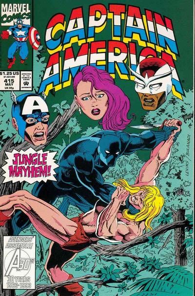 Captain America 1968 #415 Direct ed. - back issue - $4.00