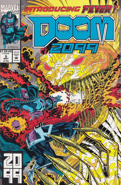 Doom 2099 1993 #5 Direct ed. - back issue - $5.00
