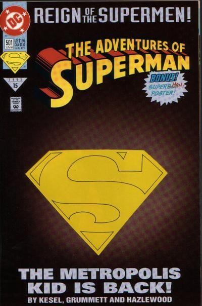 Adventures of Superman 1987 #501 [Collector's Edition] - back issue - $3.00
