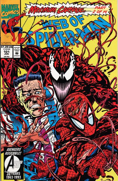 Web of Spider-Man 1985 #101 Direct ed. - back issue - $5.00