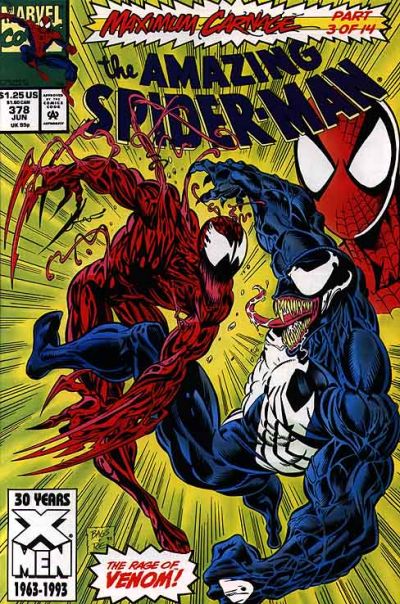 The Amazing Spider-Man 1963 #378 Direct ed. - back issue - $4.00