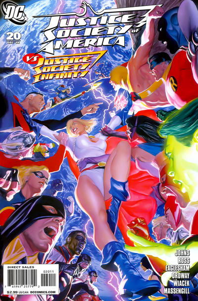 Justice Society of America 2007 #20 Alex Ross Cover - back issue - $3.00