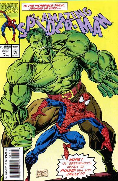 The Amazing Spider-Man 1963 #382 Direct Edition - No Condition Defined - $4.00