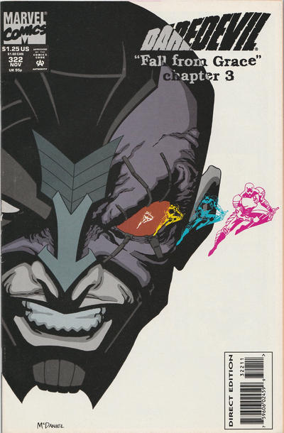 Daredevil 1964 #322 Direct Edition - back issue - $3.00