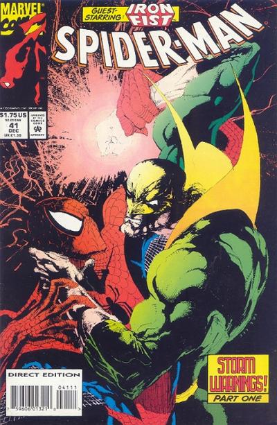 Spider-Man 1990 #41 Direct Edition - back issue - $5.00