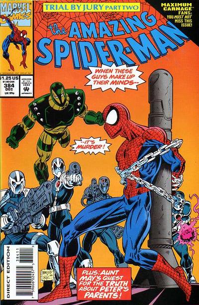 The Amazing Spider-Man 1963 #384 Direct Edition - No Condition Defined - $4.00