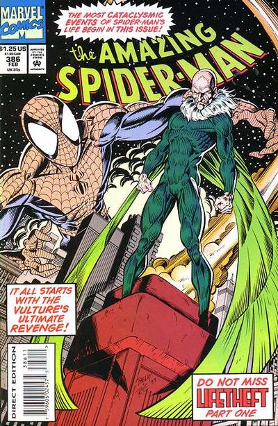 The Amazing Spider-Man 1963 #386 Direct Edition - No Condition Defined - $4.00