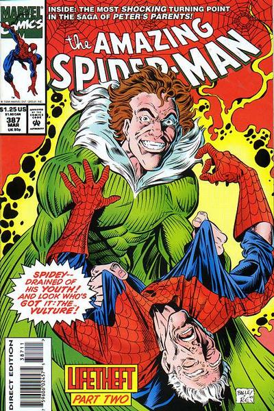 The Amazing Spider-Man 1963 #387 Direct Edition - No Condition Defined - $4.00
