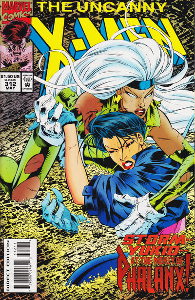 The Uncanny X-Men 1981 #312 Direct Edition - back issue - $3.00