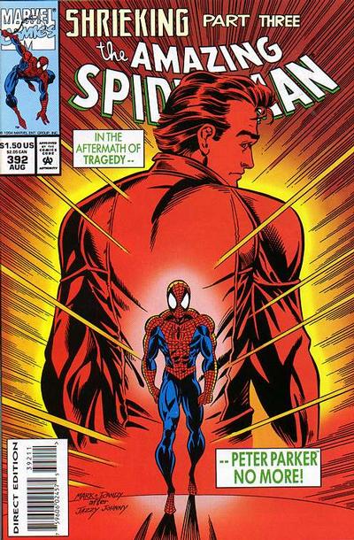 The Amazing Spider-Man 1963 #392 Direct Edition - No Condition Defined - $6.00