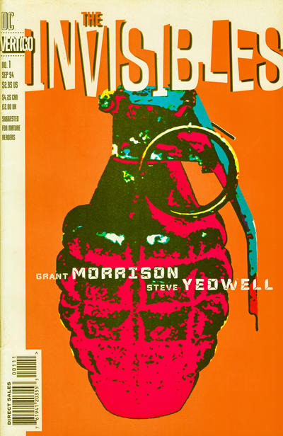 The Invisibles 1994 #1 - back issue - $8.00