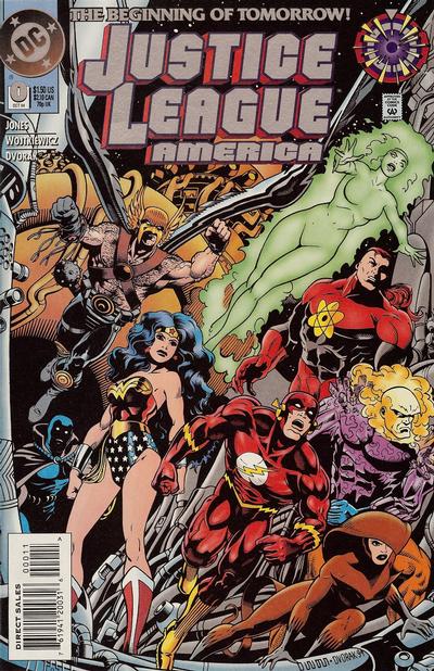 Justice League America 1989 #0 Direct Sales - back issue - $3.00