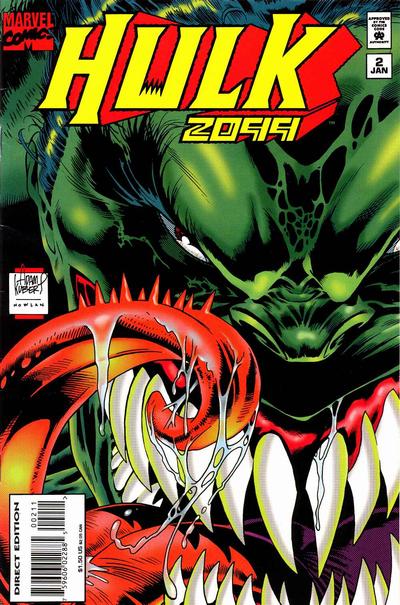 Hulk 2099 1994 #2 Direct Edition - back issue - $3.00