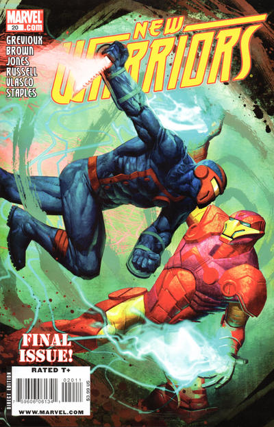 New Warriors 2007 #20 - back issue - $3.00
