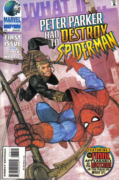 What If...? 1989 #76 Direct Edition - back issue - $3.00