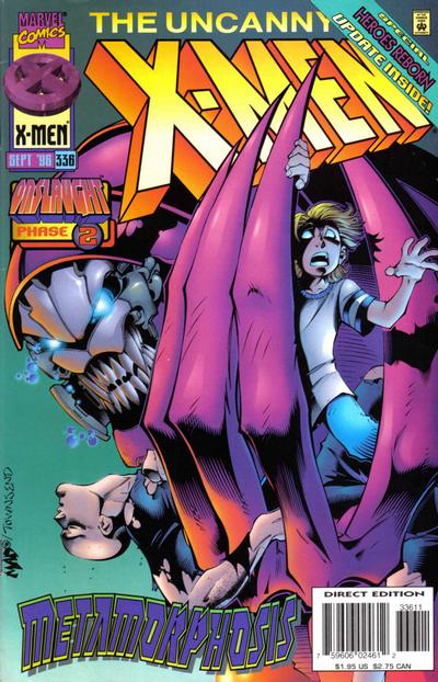 The Uncanny X-Men 1981 #336 Direct Edition - back issue - $3.00