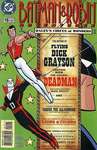 The Batman and Robin Adventures 1995 #15 Direct Sales - back issue - $3.00