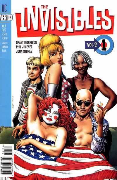 The Invisibles 1997 #1 - back issue - $3.00