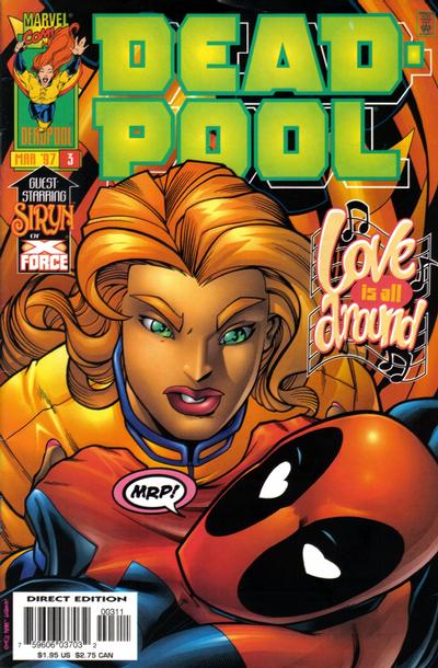 Deadpool 1997 #3 Direct Edition - back issue - $5.00