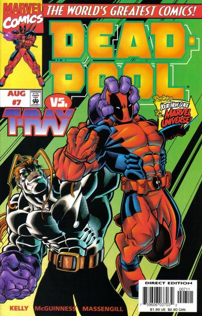 Deadpool 1997 #7 Direct Edition - back issue - $5.00