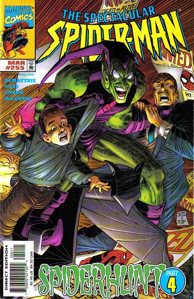 The Spectacular Spider-Man 1976 #255 Direct Edition - back issue - $5.00