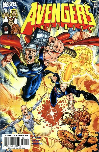 Avengers Infinity 2000 #1 Direct Edition - back issue - $3.00