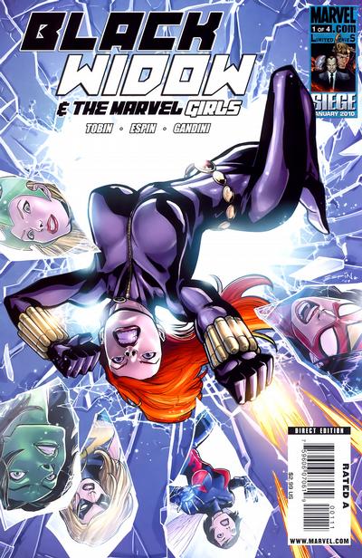 Black Widow & The Marvel Girls 2010 #1 Direct ed. - back issue - $3.00