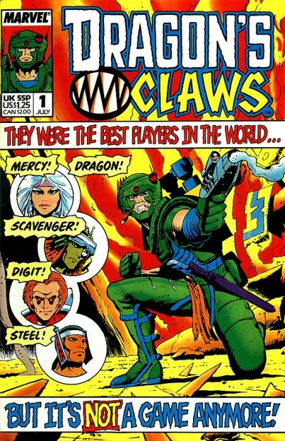 Dragon's Claws 1988 #1 - back issue - $3.00