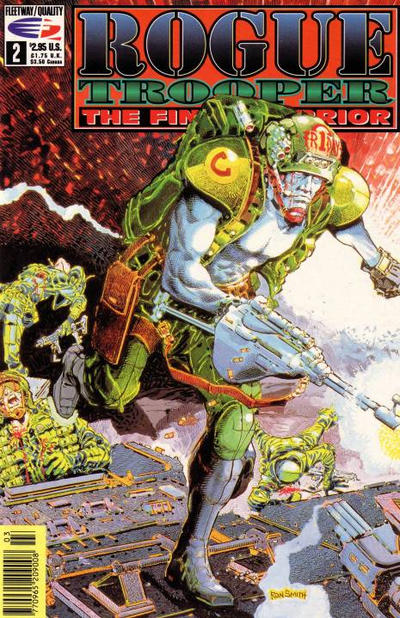 Rogue Trooper: The Final Warrior 1992 #2 - back issue - $3.00