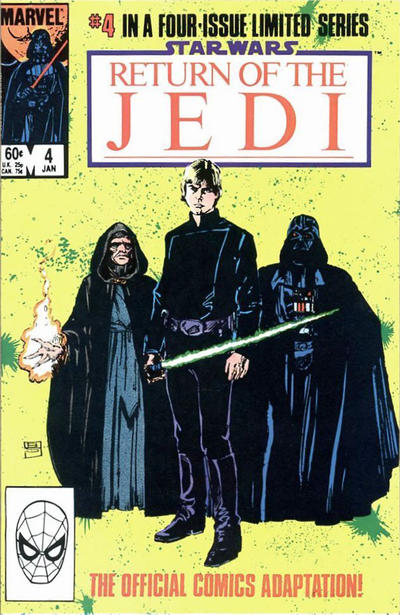 Star Wars: Return of the Jedi 1983 #4 Direct ed. - back issue - $5.00