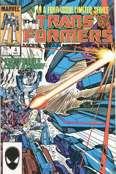 The Transformers 1984 #4 Direct ed. - No Condition Defined - $10.00