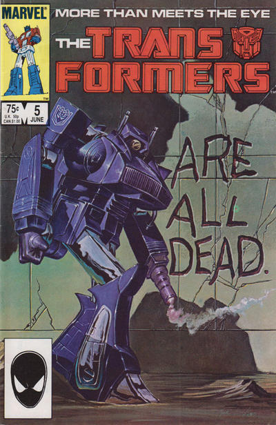 The Transformers 1984 #5 Direct ed. - No Condition Defined - $20.00
