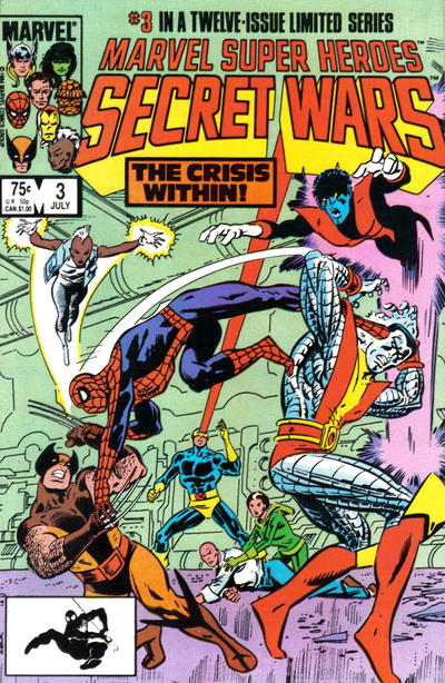 Marvel Super-Heroes Secret Wars 1984 #3 Direct ed. - back issue - $12.00
