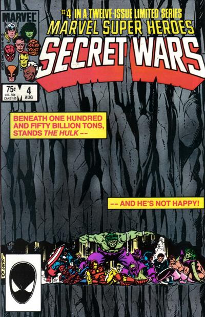 Marvel Super-Heroes Secret Wars 1984 #4 Direct ed. - back issue - $12.00