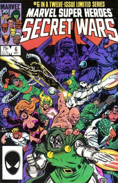 Marvel Super-Heroes Secret Wars 1984 #6 Direct ed. - back issue - $10.00