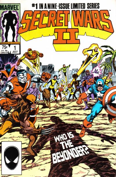 Secret Wars II 1985 #1 Direct ed. - back issue - $5.00