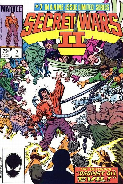 Secret Wars II 1985 #7 Direct ed. - back issue - $3.00