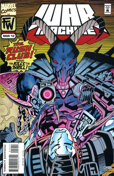 War Machine 1994 #12 - back issue - $3.00