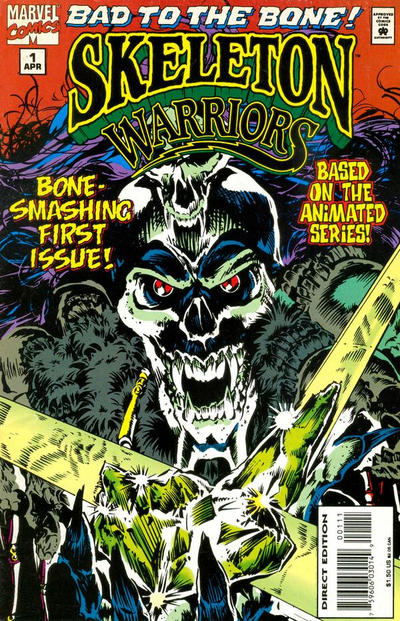 Skeleton Warriors 1995 #1 - back issue - $3.00