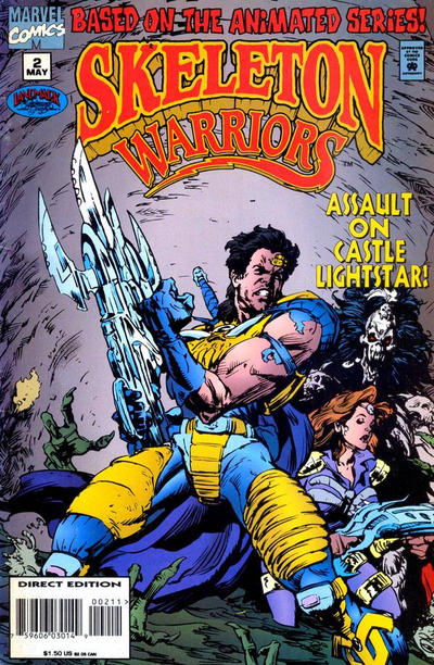 Skeleton Warriors 1995 #2 - back issue - $1.00