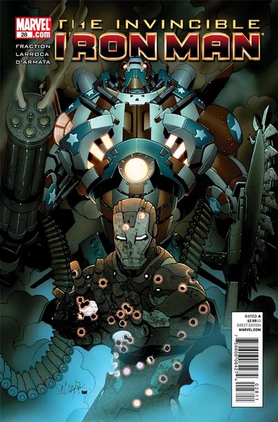 Invincible Iron Man 2008 #28 Direct Edition - back issue - $3.00