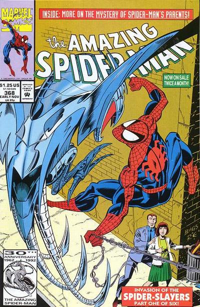 The Amazing Spider-Man 1963 #368 Direct ed. - No Condition Defined - $4.00
