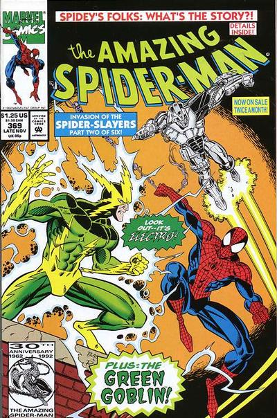The Amazing Spider-Man 1963 #369 Direct ed. - No Condition Defined - $4.00