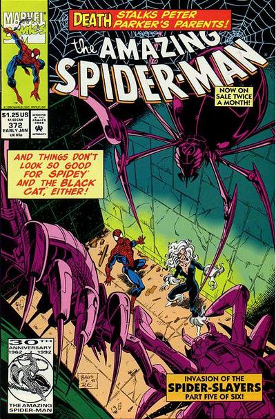 The Amazing Spider-Man 1963 #372 Direct ed. - No Condition Defined - $4.00
