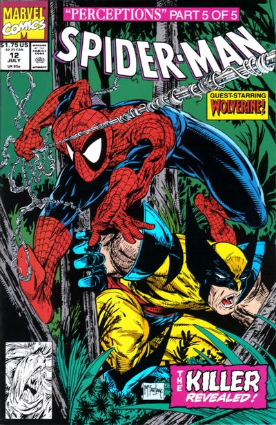 Spider-Man 1990 #12 Direct ed. - No Condition Defined - $5.00