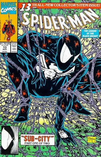 Spider-Man 1990 #13 Direct ed. - back issue - $15.00