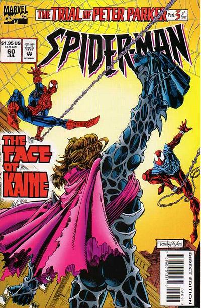 Spider-Man 1990 #60 Direct Edition - back issue - $3.00