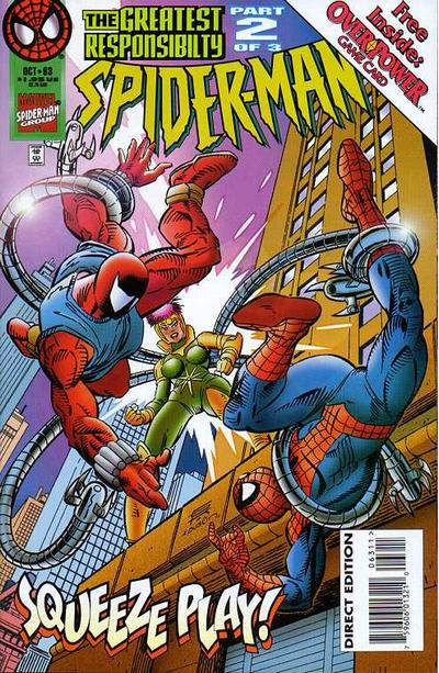 Spider-Man 1990 #63 Direct Edition - back issue - $3.00